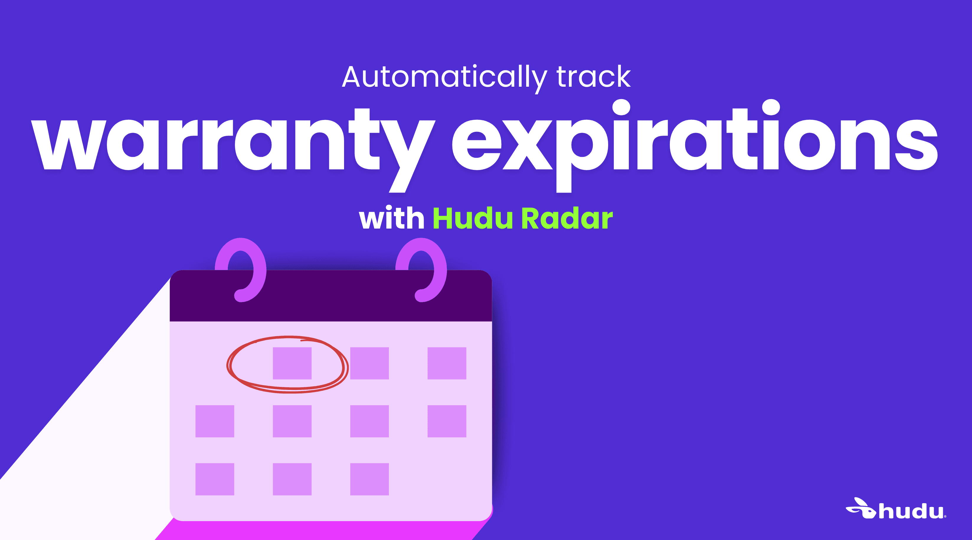Automatic warranty expiration tracking tool