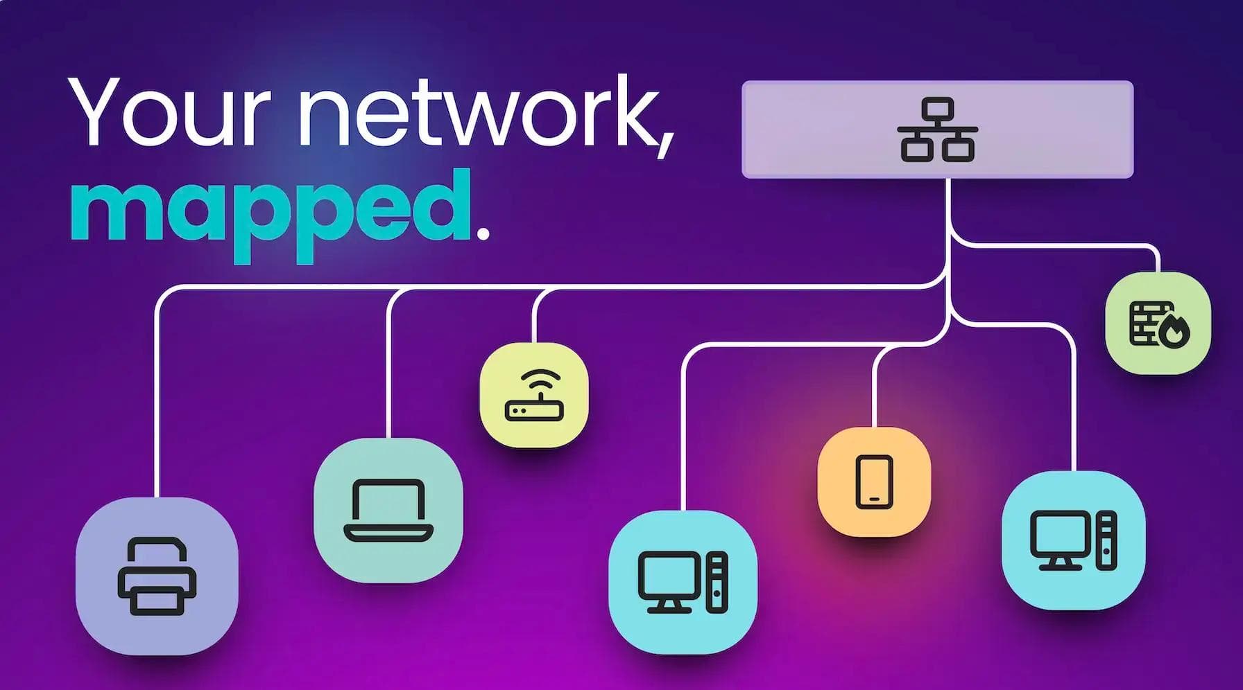 Hudu Radar showing topology mapping